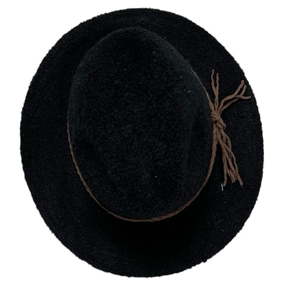 Adora Black Hat With Braided Band OS - Picture 1 of 9